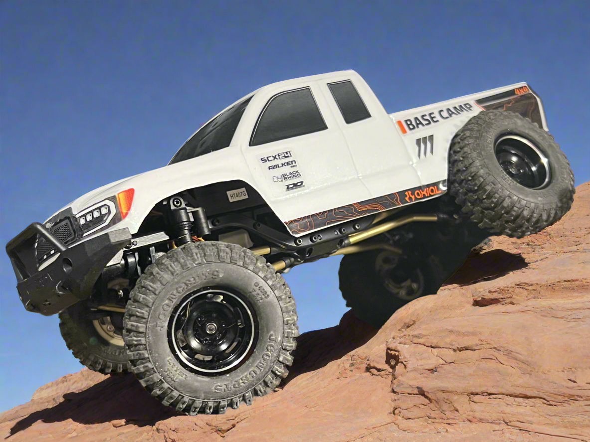 SCX24 Base Camp JLU C10 or Bronco HC Links & steering links**
