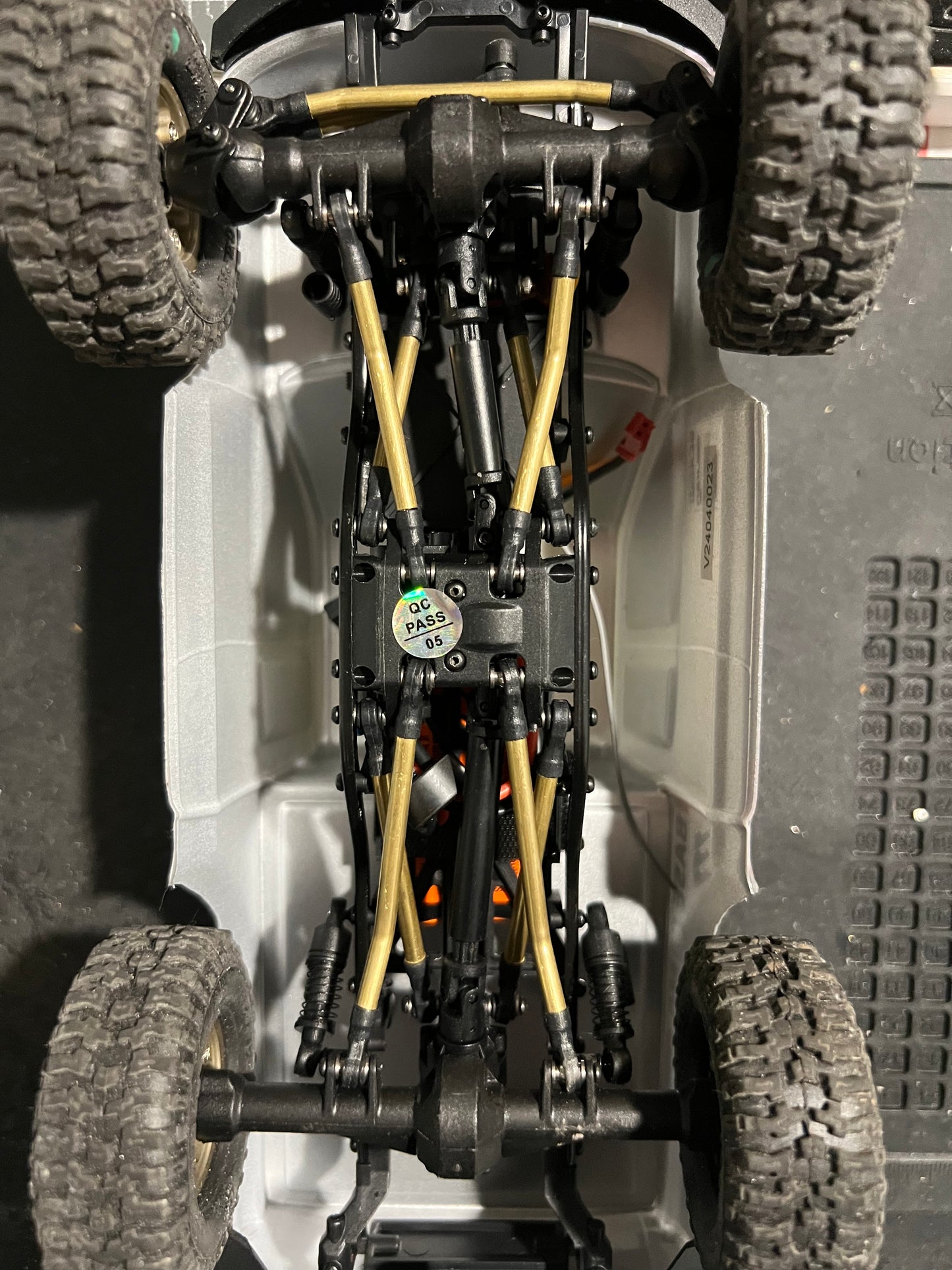 SCX24 Base Camp JLU C10 or Bronco HC Links & steering links**