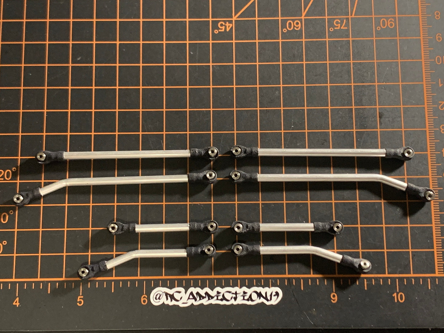 SCX24 Gladiator HC links & steering links**