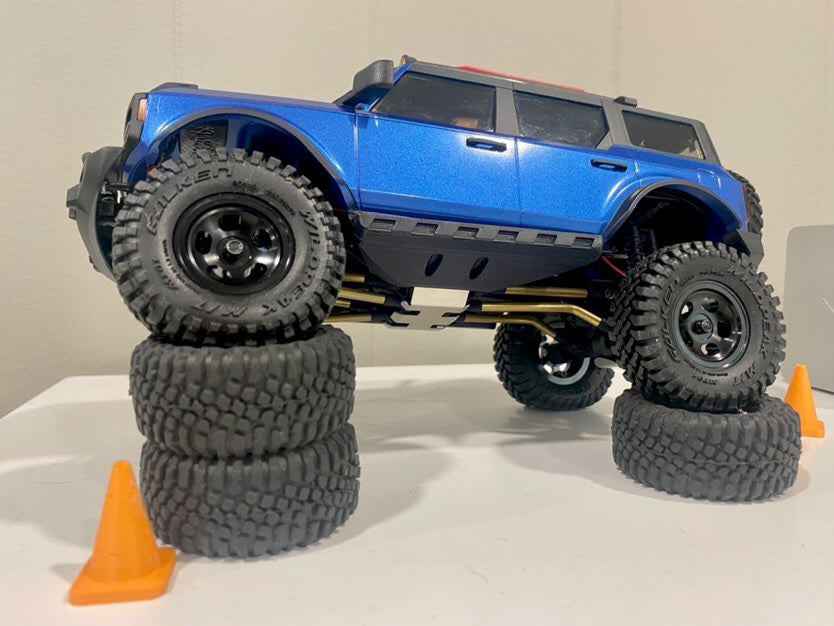 SCX24 Base Camp JLU C10 or Bronco HC Links & steering links**