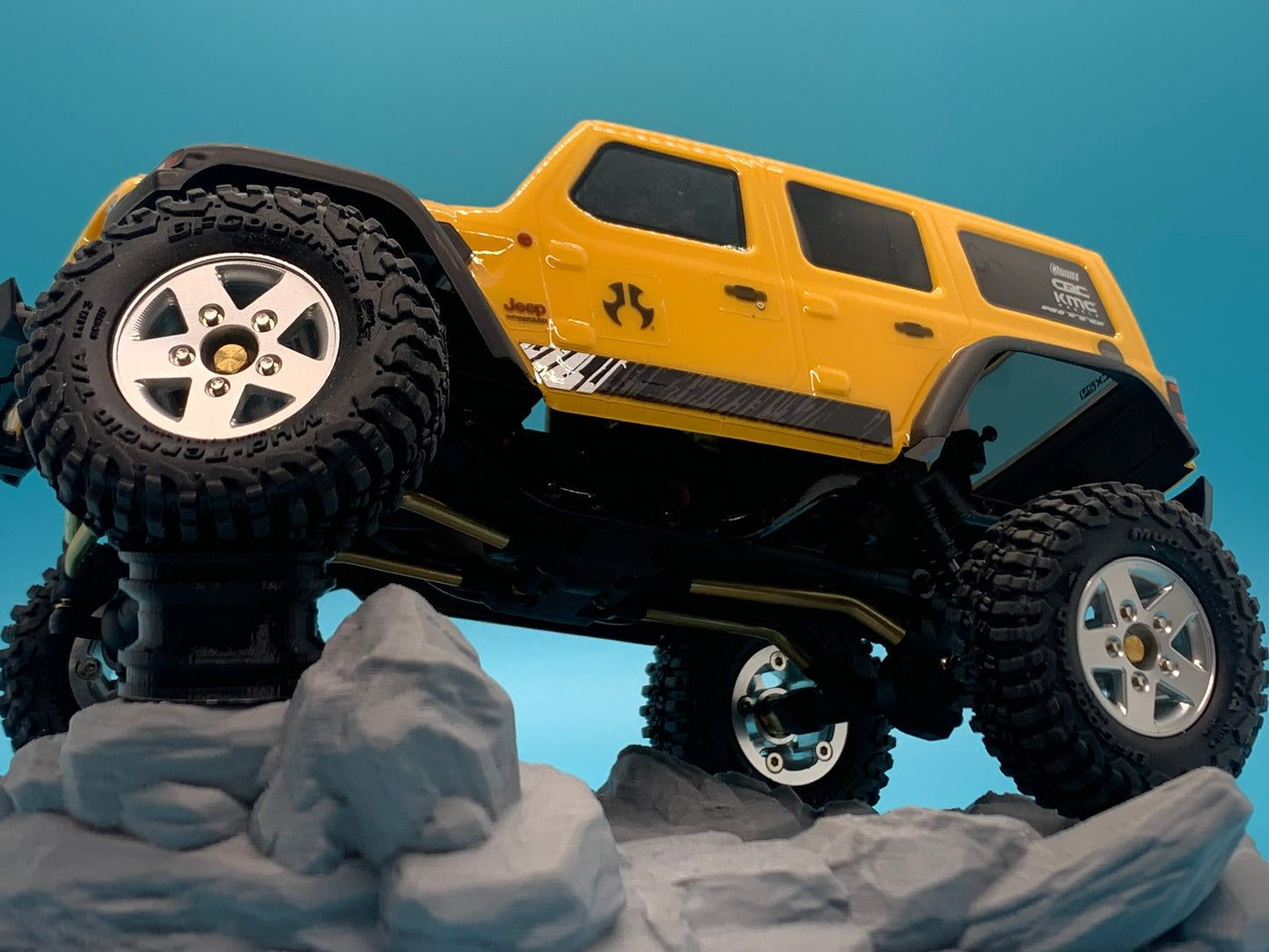 SCX24 Base Camp JLU C10 or Bronco HC Links & steering links**