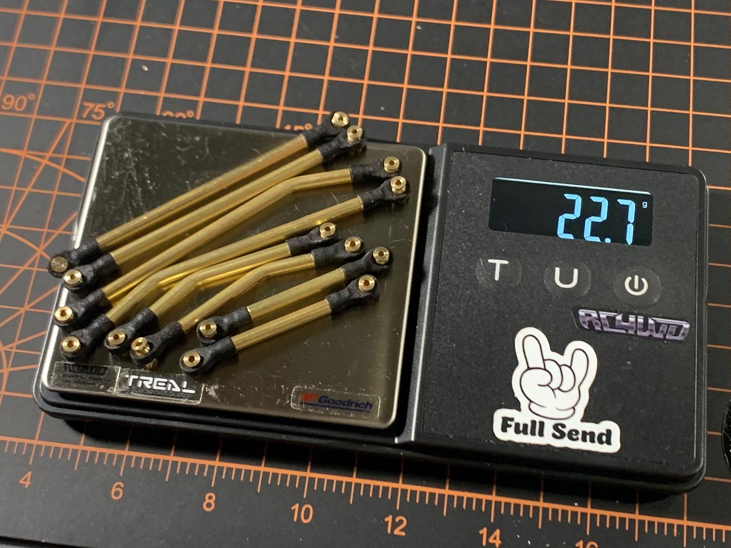 SCX24 Gladiator HC links & steering links**