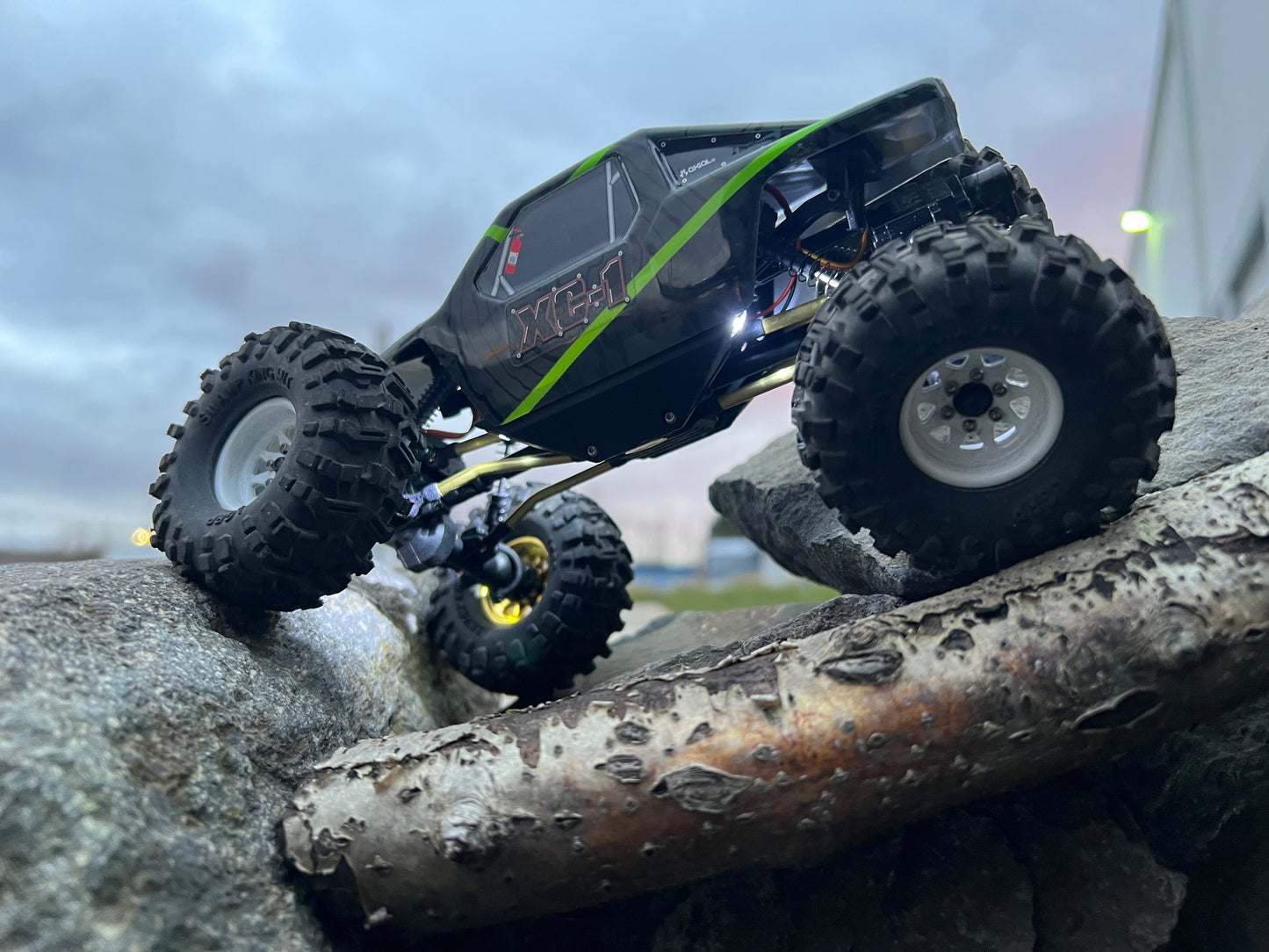 AXIAL AX24 XC1 HC Links w/ steering links**