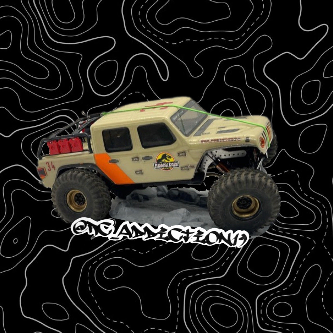 SCX24 Gladiator HC links & steering links**