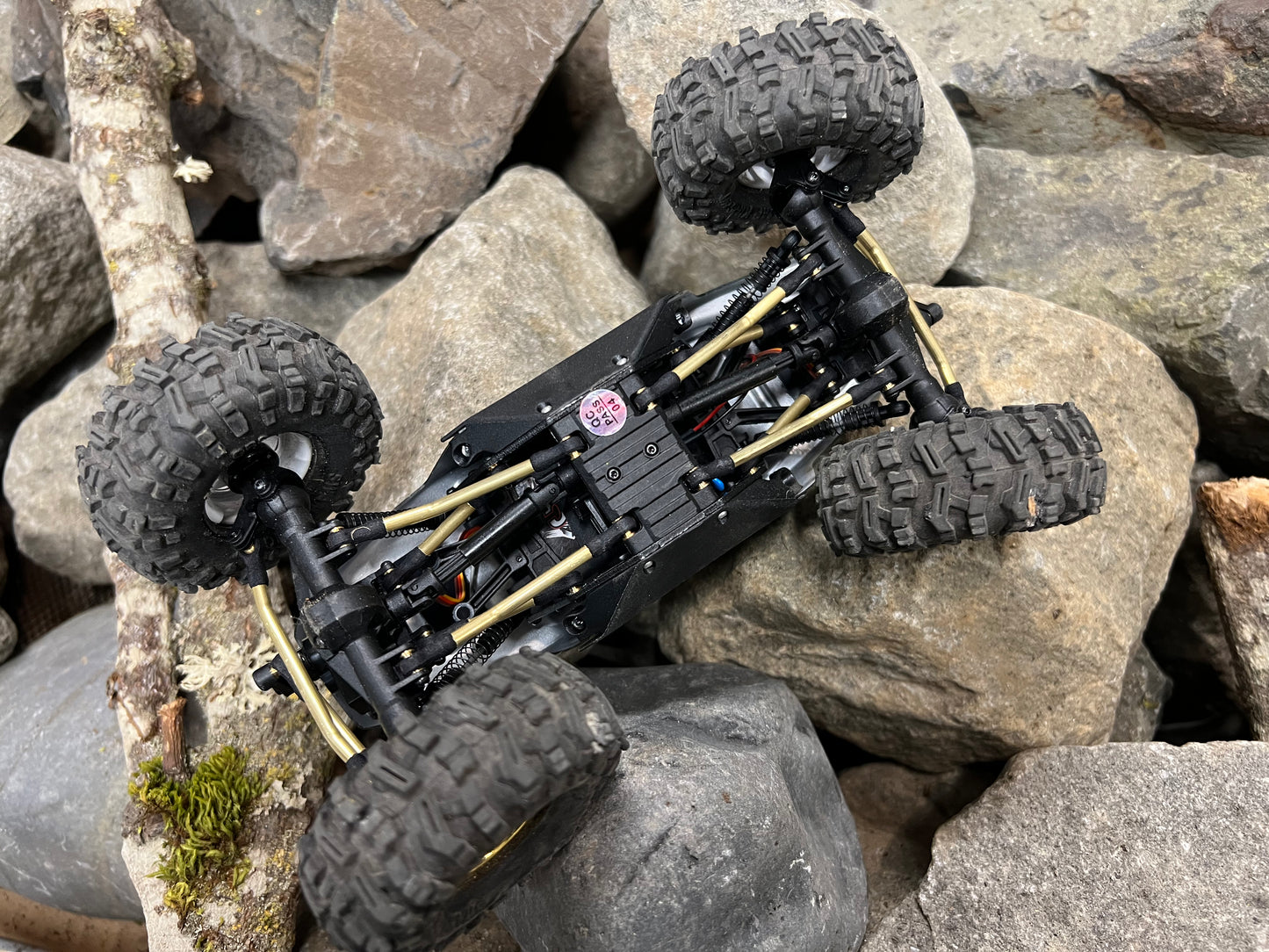 AXIAL AX24 XC1 HC Links w/ steering links**