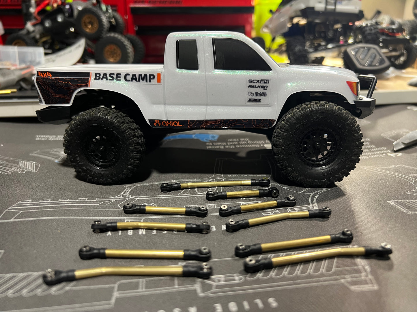 SCX24 Base Camp 134mm