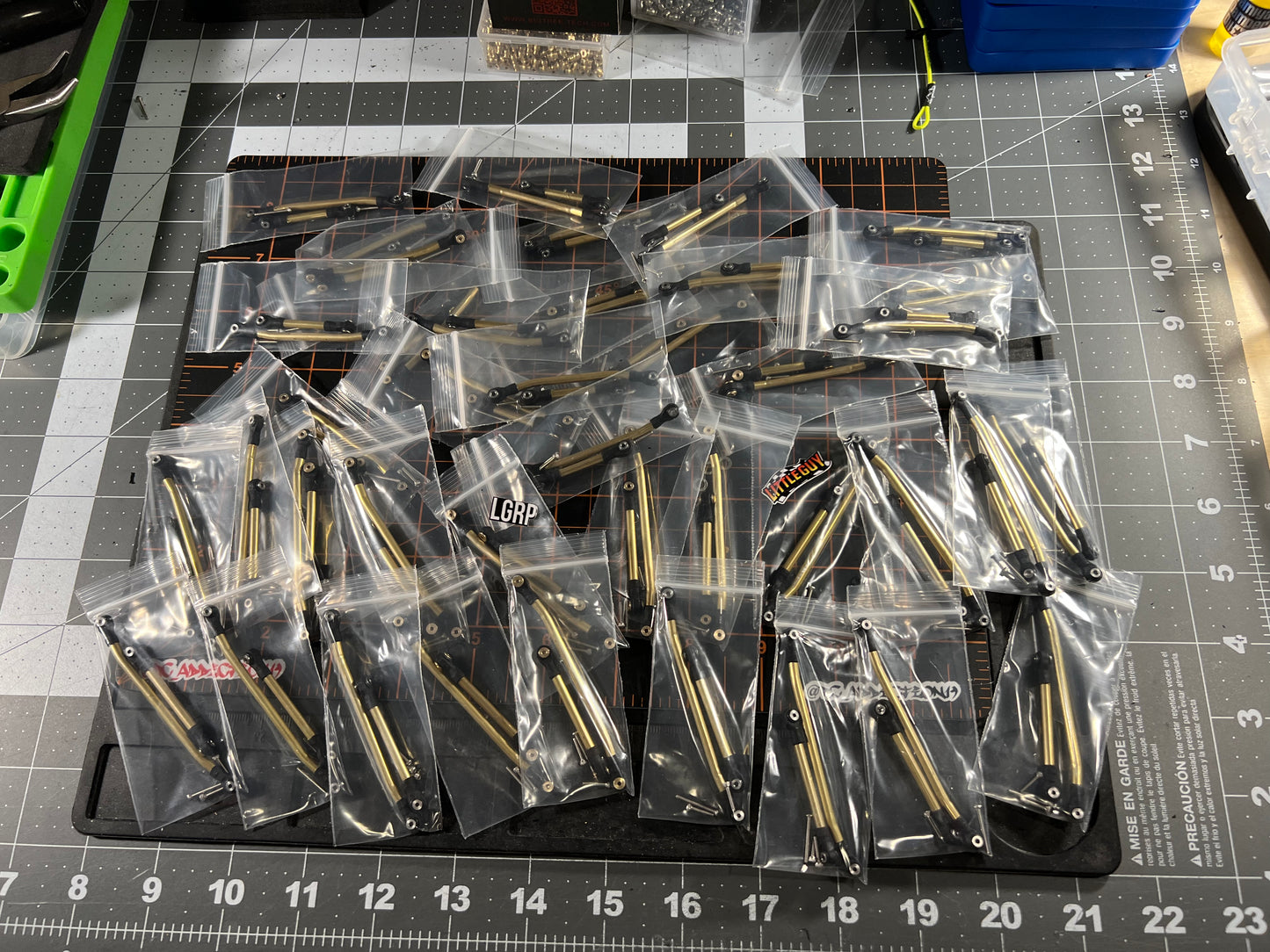 SCX24 front steering links