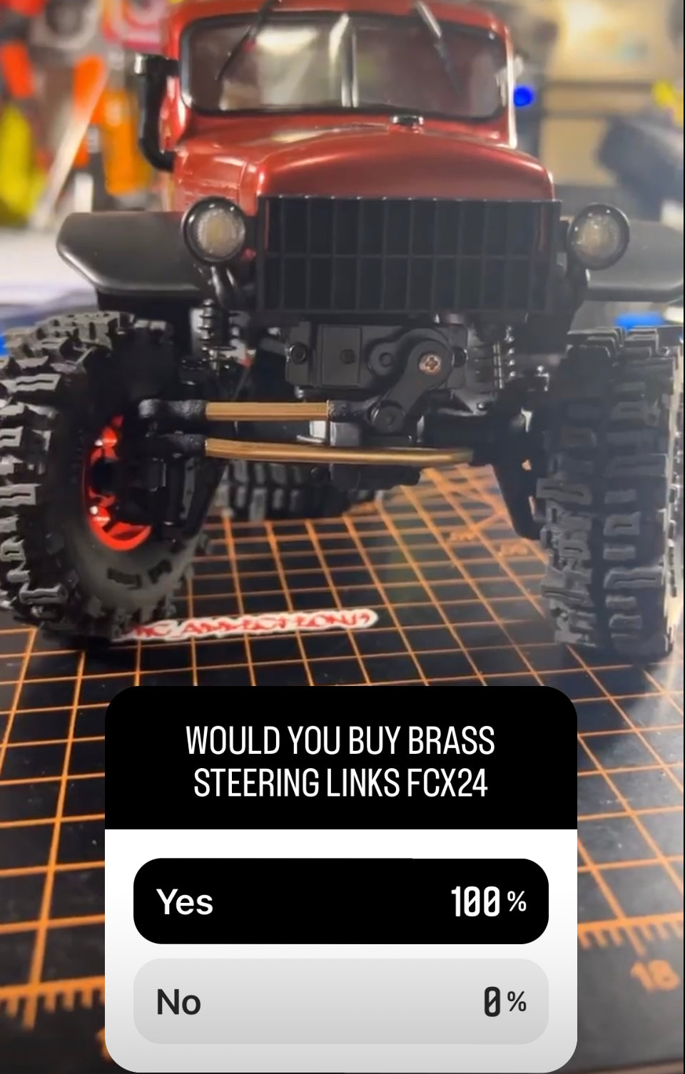 SCX24 front steering links